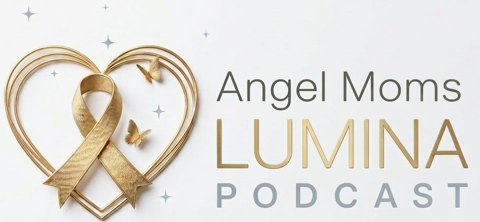 Angel Moms Lumina Podcast logo